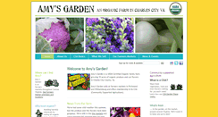 Desktop Screenshot of amysorganicgarden.com